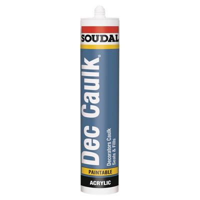 DEC CAULK - GENERAL PURPOSE ACRYLIC SEALANT WHITE - C3