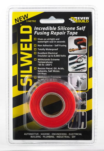 SILWELD TAPE 3MTR RED