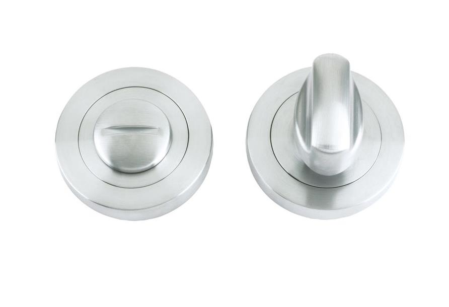 BATHROOM TURN & RELEASE 50MM SATIN CHROME