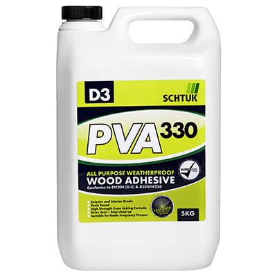 SCHTUK 330 PVA D3 WOOD ADHESIVE 5KG (5L)