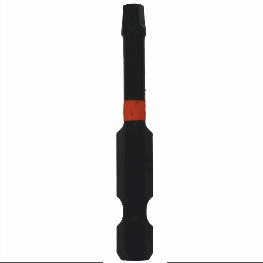 SCREWDRIVER INSERT BIT - SQUARE DRIVE SQ2 X 50MM IMPACT