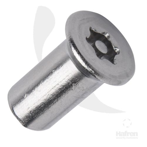 BARREL NUT A2 STAINLESS STEEL COUNTERSUNK 6 LOBE PIN M10 X 25MM