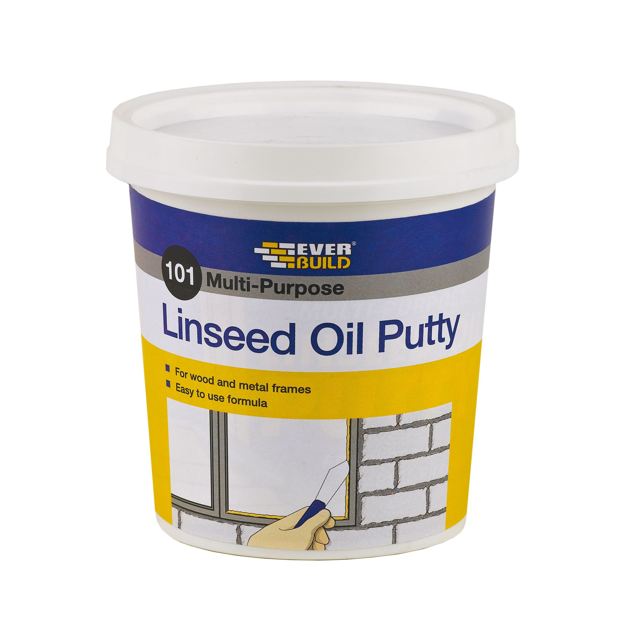 101 MULTI PURPOSE LINSEED OIL PUTTY 2KG NATURAL