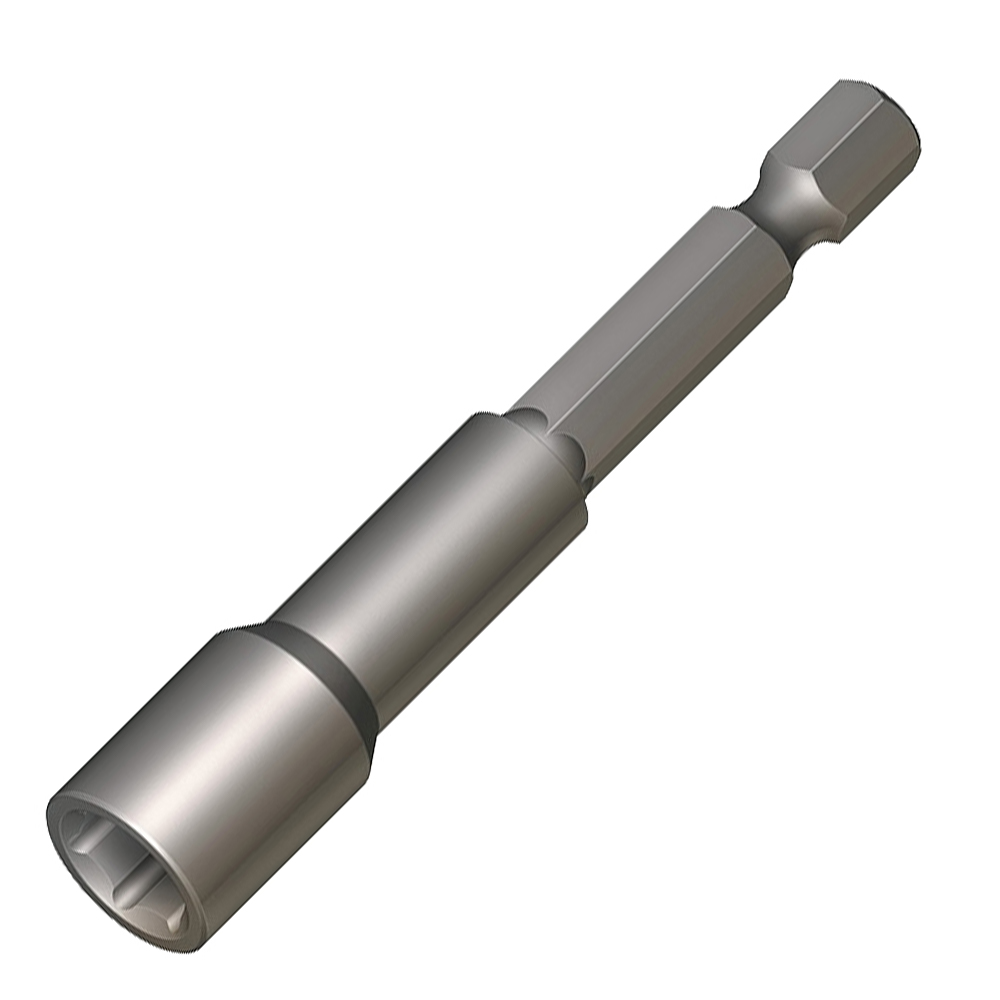 MAGNETIC IMPACT SOCKET - BI-HEX NUT DRIVER BIT 11MM (7/16")