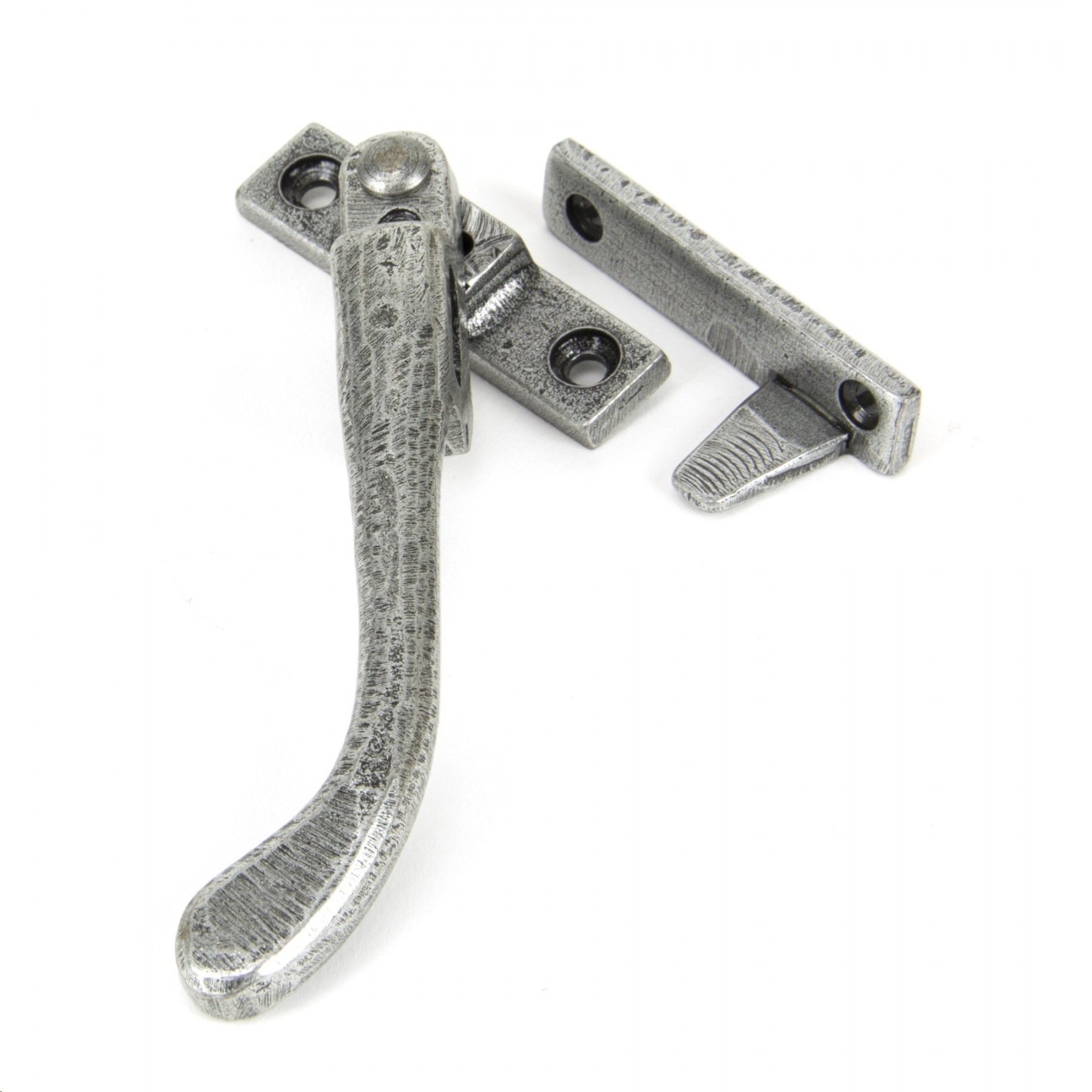 FTA 33025 PEWTER NIGHT-VENT LOCKING PEARDROP FASTENER - LH