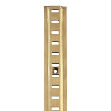 RAISED BOOKCASE STRIP ELECTRO BRASSED