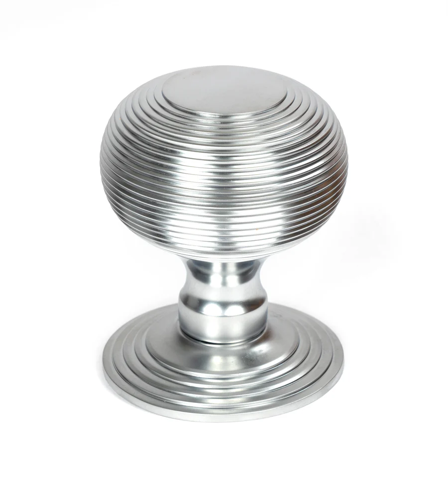 FTA 46659 SATIN CHROME BEEHIVE CENTRE DOOR KNOB