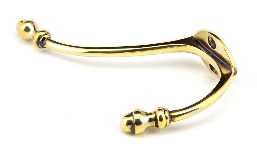 FTA 92030 AGED BRASS HAT & COAT HOOK