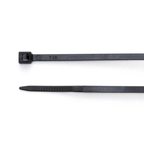 CABLE TIE - BLACK  3.6 X 200MM 