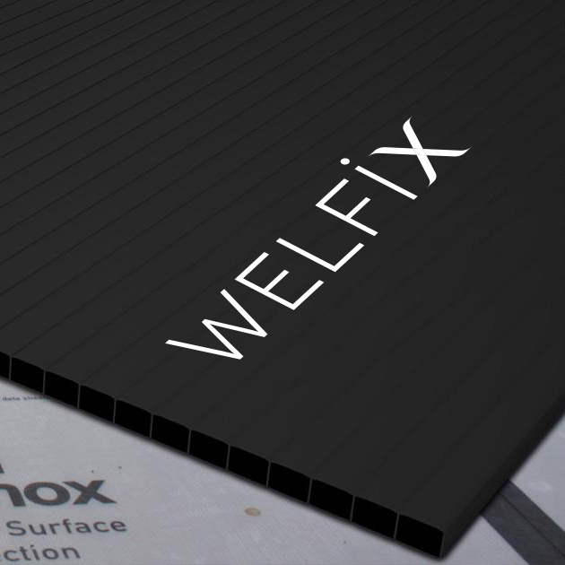 'WELFIX' PREMIUM SURFACE & FLOOR PROTECTION SHEETS BLACK 2MM X 2.4M X 1.2M