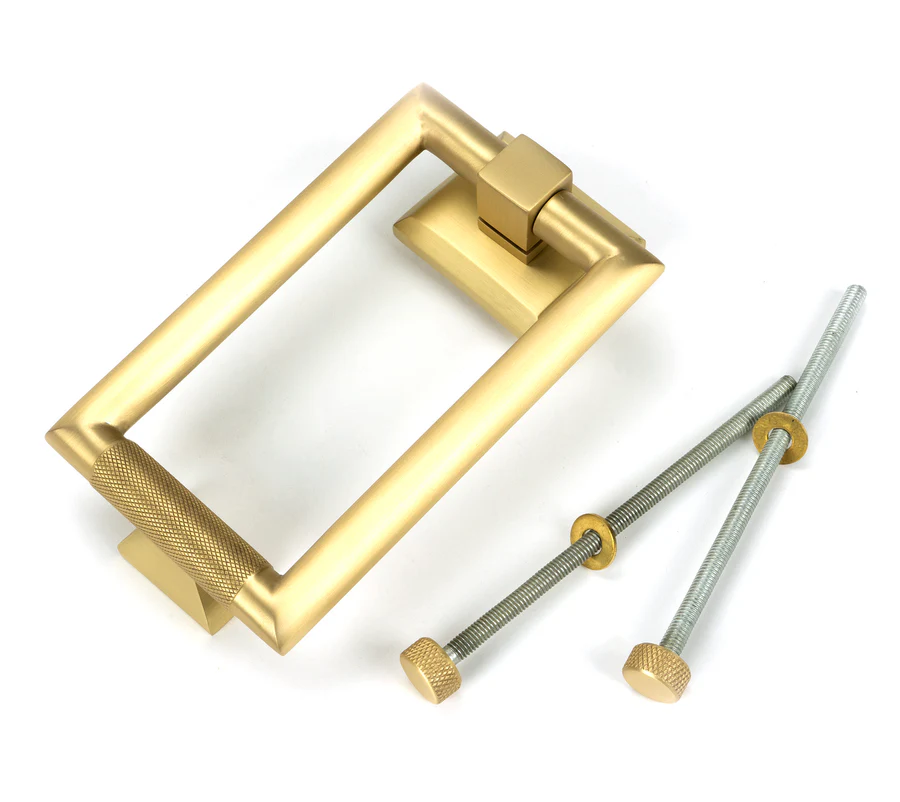 FTA 50885 SATIN BRASS BROMPTON DOOR KNOCKER
