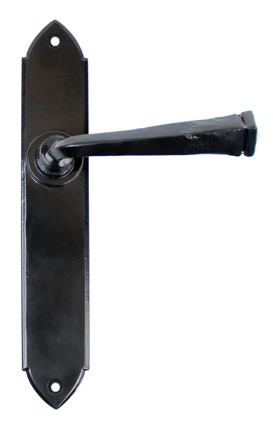 FTA 33275 BLACK GOTHIC LEVER LATCH SET