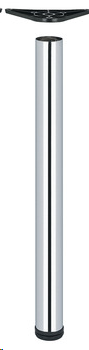 TABLE LEG STAINLESS STEEL COLOURED 710MM X 60MM