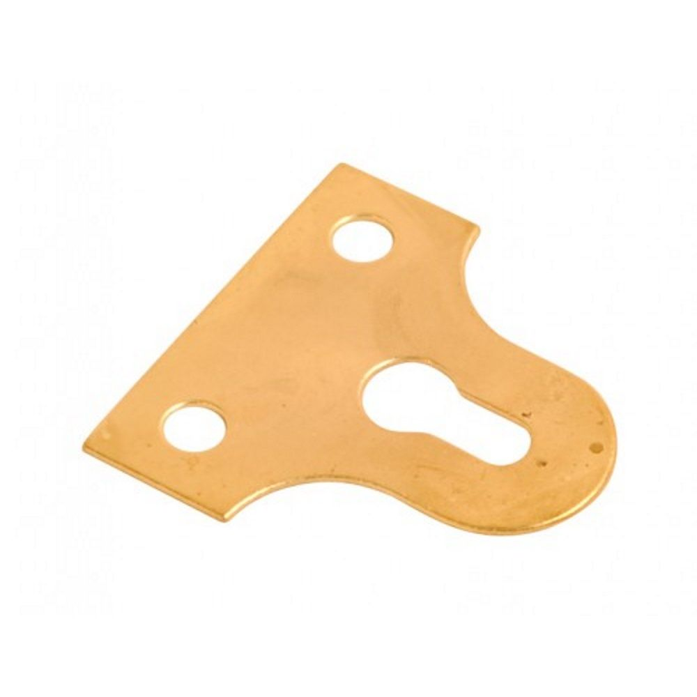 MIRROR PLATE (SLOTTED) 38MM (1 1/2") BRASS