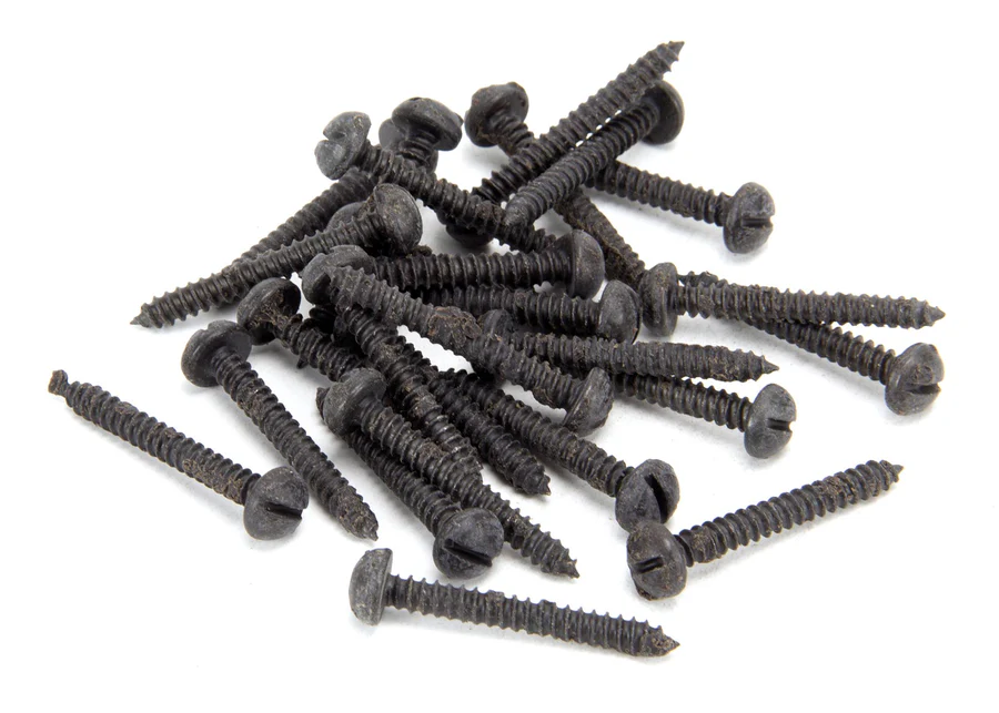 FTA 33416 BEESWAX 8 X 1&frac14; ROUND HEAD SCREWS (25)