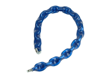 SECURITY CHAIN,SQUARE SECTION,PLASTIC COATED 10MM X 1.2MTR 