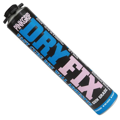 PINKGRIP DRYFIX FR PU FIXING FOAM ADHESIVE 750ML 