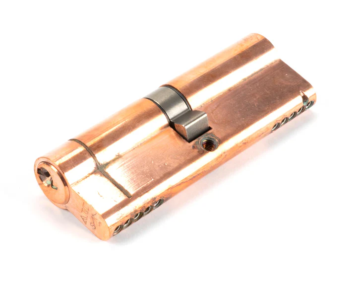 FTA 45837 POLISHED BRONZE 45/45 5PIN EURO CYLINDER KA