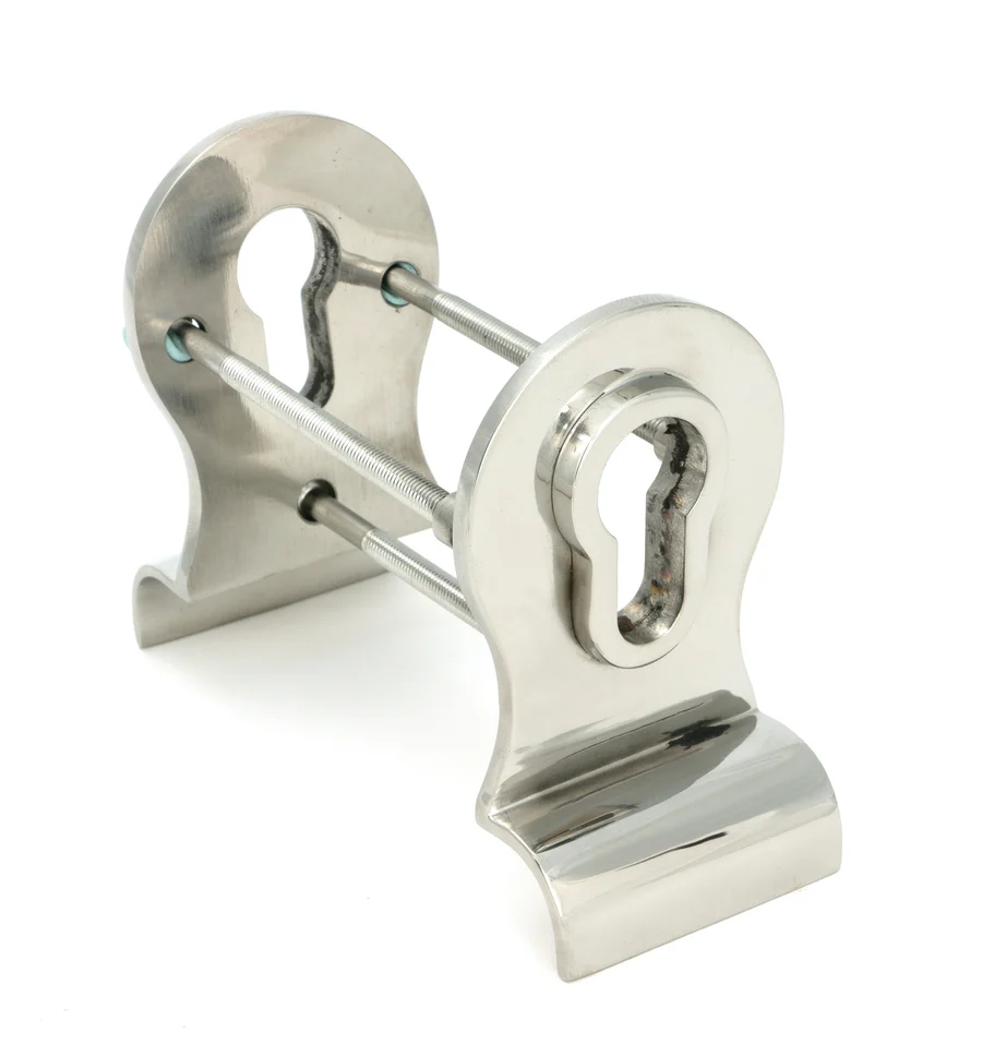 FTA 49813 POLISHED MARINE SS (316) 50MM EURO DOOR PULL (BACK TO BACK FIXINGS)
