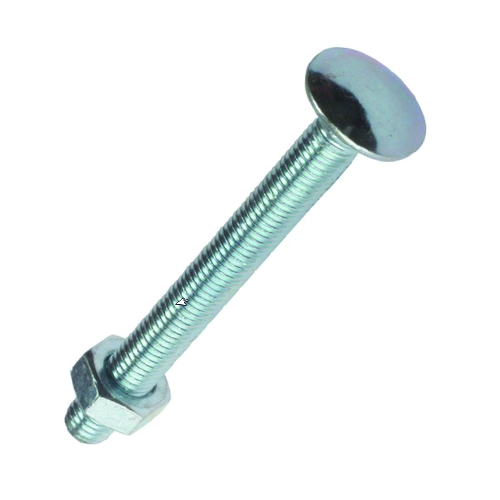 COACHBOLT & NUT - BZP M16 X  75 