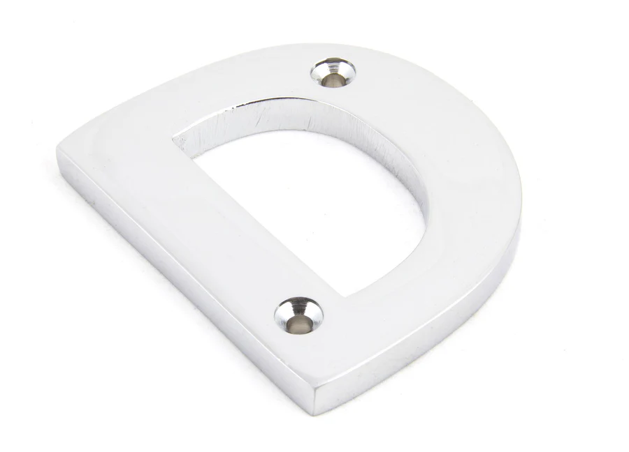 FTA 83802D POLISHED CHROME LETTER D