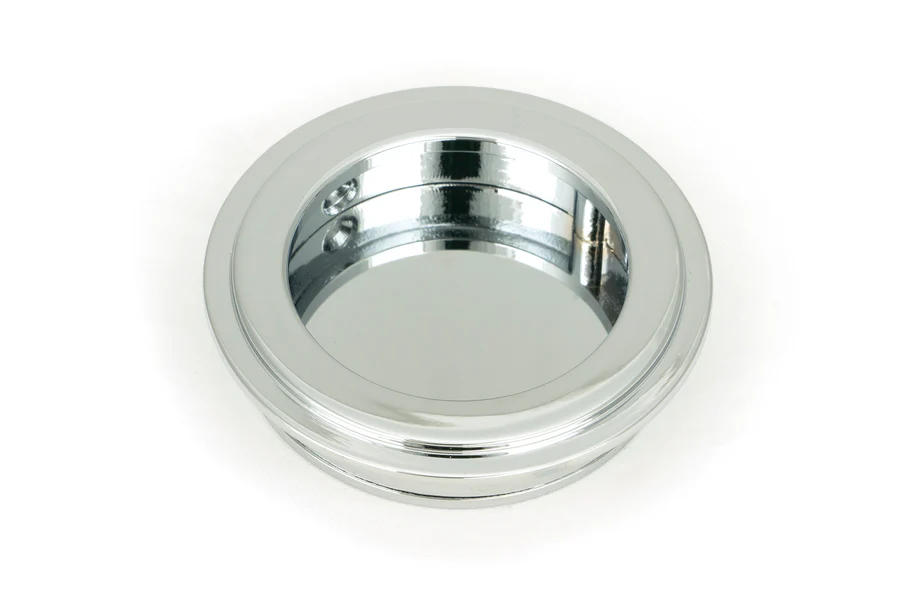 FTA 47183 POLISHED CHROME 60MM ART DECO ROUND PULL