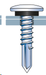 LOW-PROFILE PAN HEAD SELF-DRILLING SCREW - LIGHT SECTION 5.5 X 25MM (TORX)