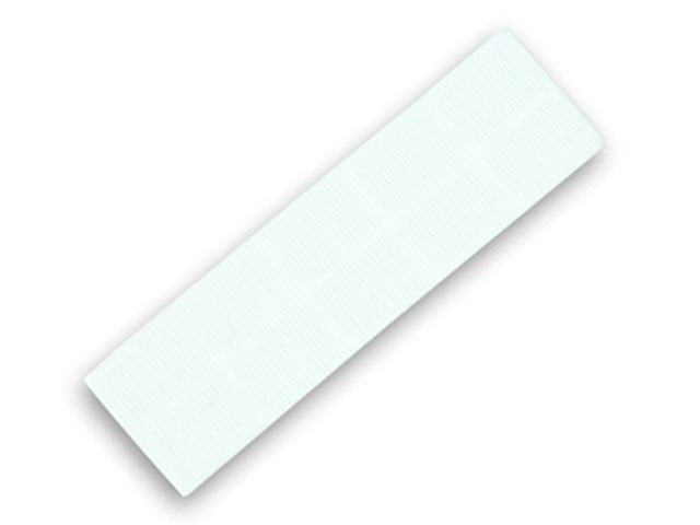 FLAT BATTEN PACKER 28 X 100 X 3MM (WHITE)