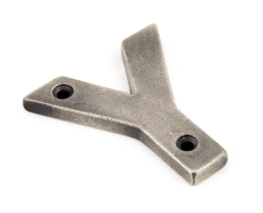 FTA 83803Y ANTIQUE PEWTER LETTER Y