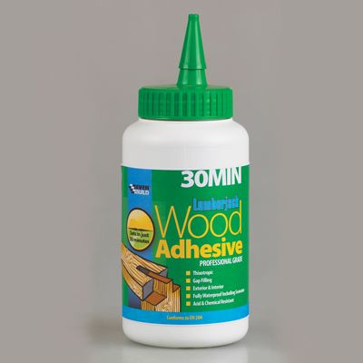 LUMBERJACK 3O MIN PU WOOD ADHESIVE 750GR LIQUID