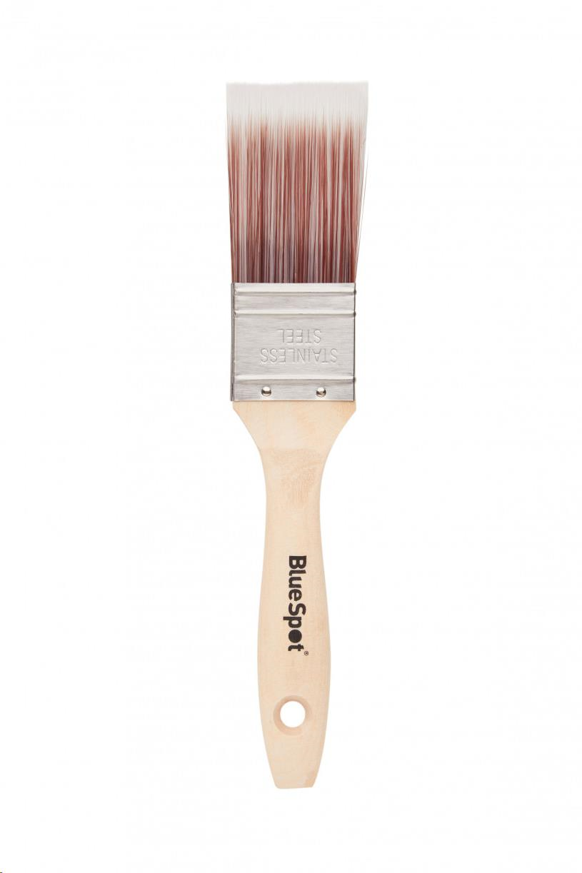 WOODEN HANDLE PREMIUM SYNTHETIC BRISTLE PAINT BRUSH  38MM (1 1/2")