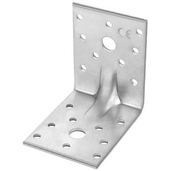 REINFORCED ANGLE BRACKET - BZP 55 X 70 X 70 X 2MM