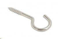 SCREW-IN HOOK - BZP  80MM X 12G