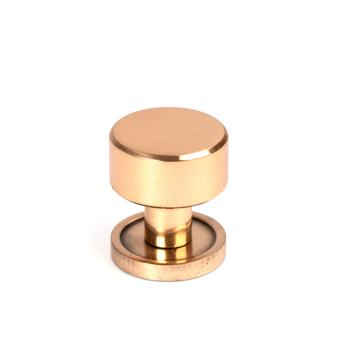 FTA 50460 POLISHED BRONZE KELSO CABINET KNOB - 25MM (PLAIN)