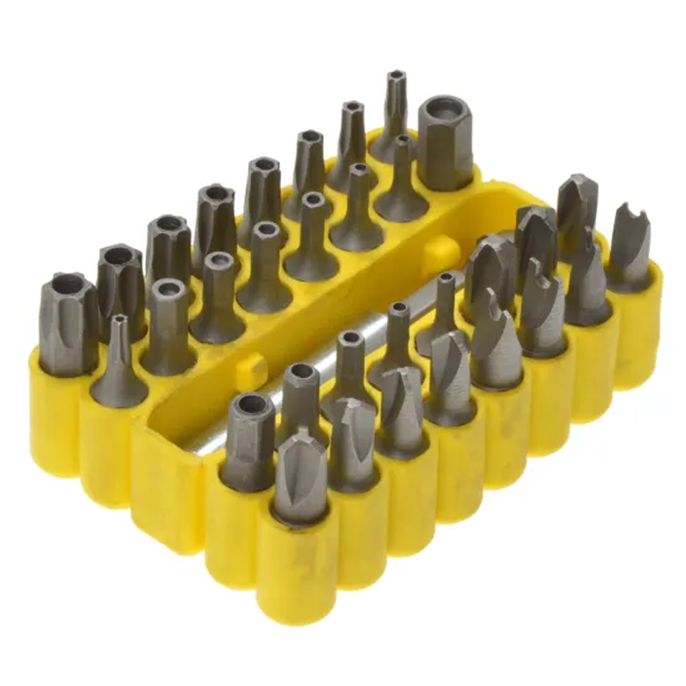 SECURITY SCREWDRIVER INSERT BIT SET (33 PIECE KIT)