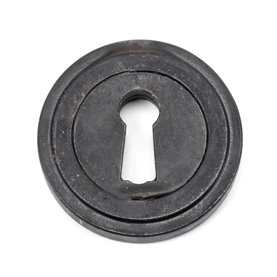FTA 45700 EXTERNAL BEESWAX ROUND ESCUTCHEON (ART DECO)
