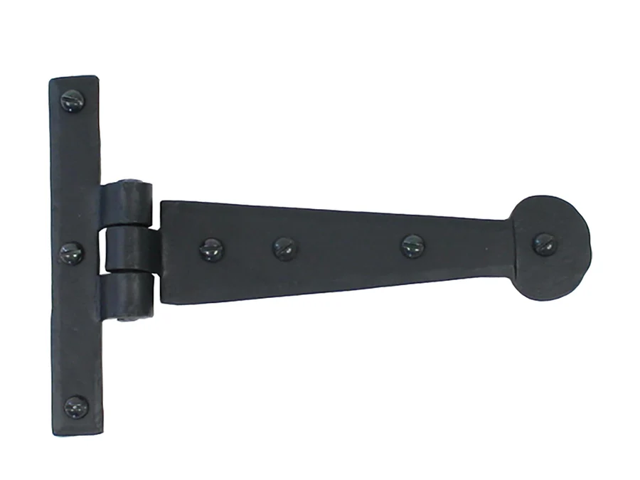 FTA 33987 BLACK 6 PENNY END T HINGE (PAIR)