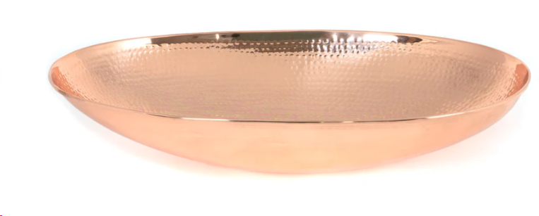 FTA 47203 HAMMERED COPPER OVAL SINK