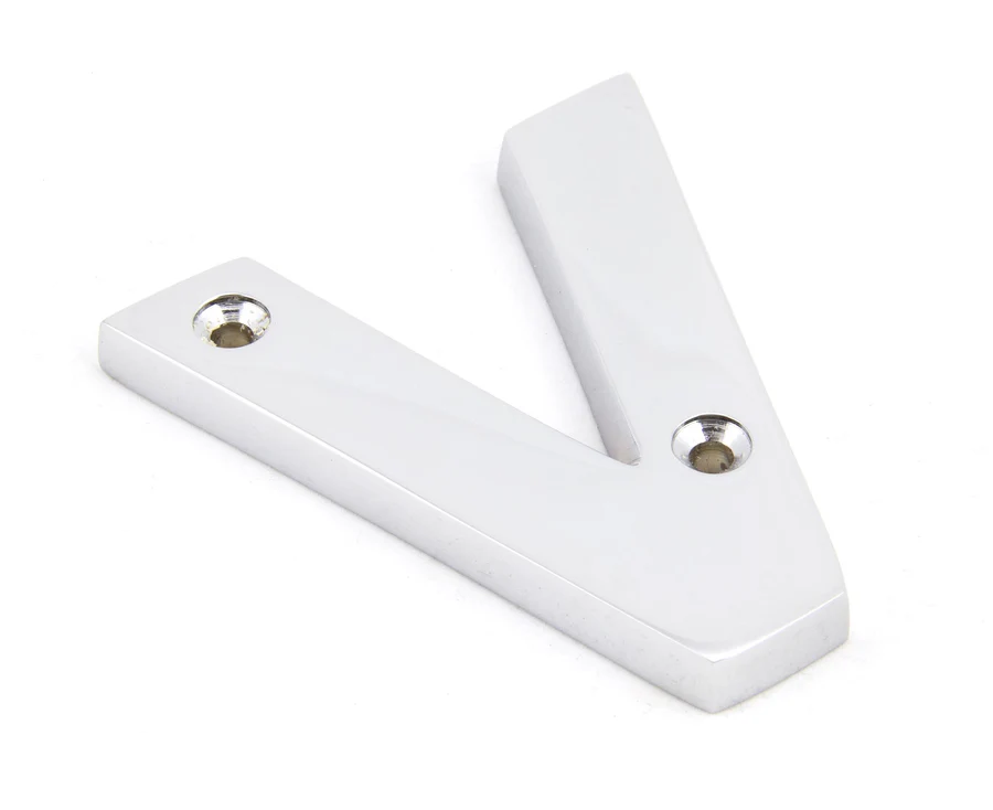 FTA 83802V POLISHED CHROME LETTER V