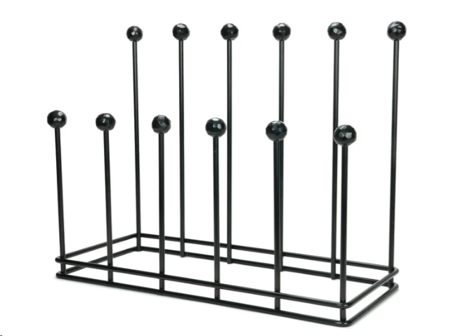 FTA 47108 MATT BLACK SIX PAIR BOOT RACK