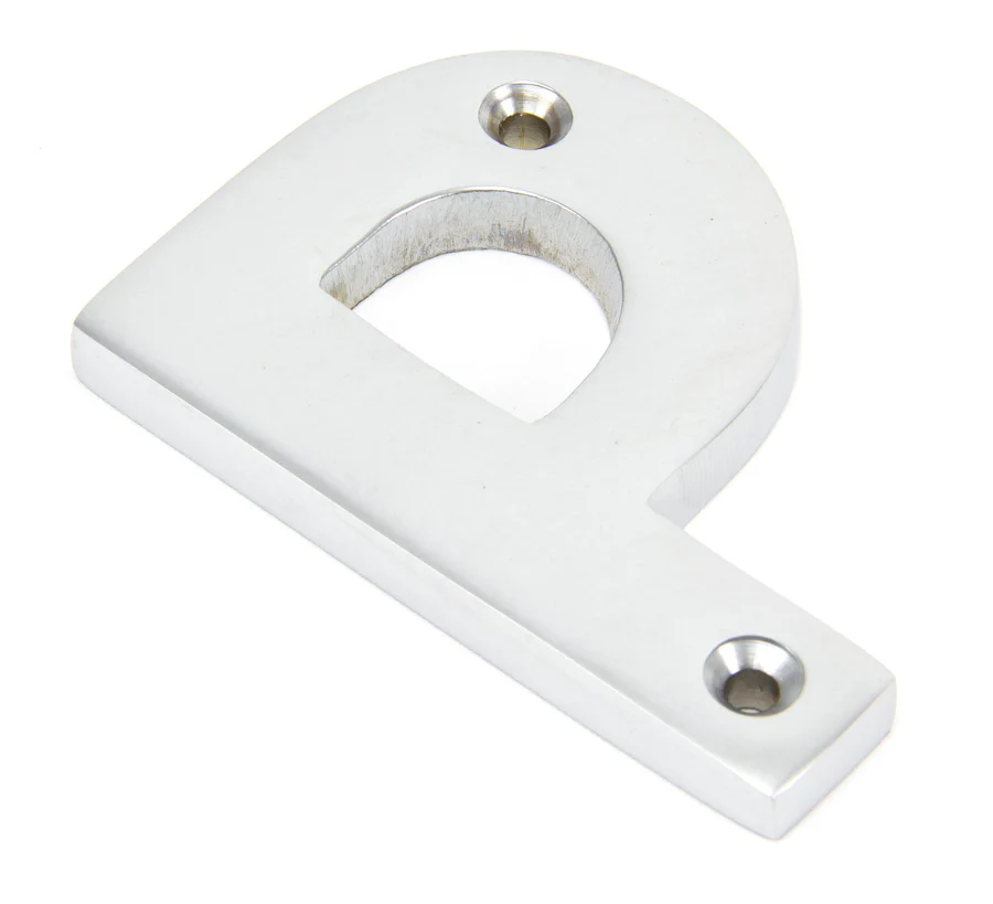 FTA 83804P SATIN CHROME LETTER P