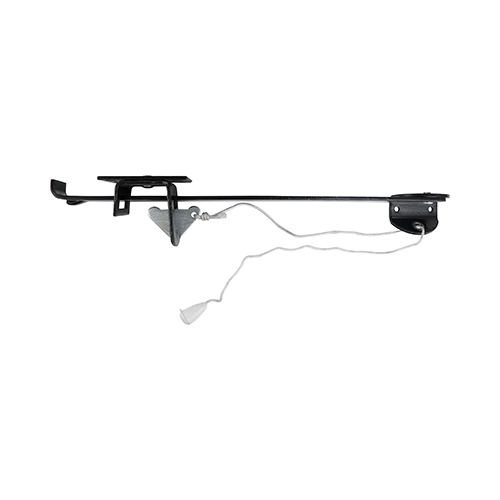 GARAGE DOOR HOLDER JUNIOR 15" (380MM) EPOXY BLACK (SINGLES)