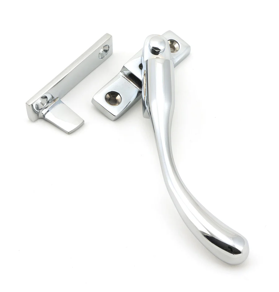 FTA 45395 POLISHED CHROME NIGHT-VENT LOCKING PEARDROP FASTENER - RH