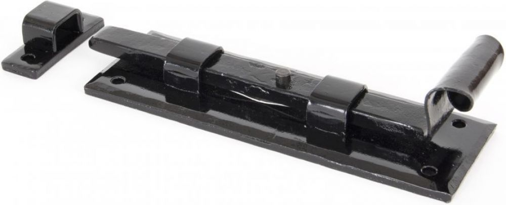 FTA 33015 BLACK 6 STRAIGHT DOOR BOLT