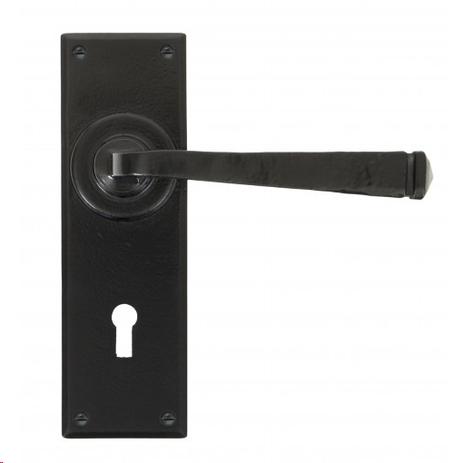 FTA 33824 BLACK AVON LEVER LOCK SET