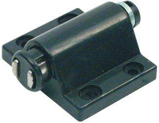 SURFACE MOUNT MAGNETIC PRESSURE CATCH BLACK (CATCH ONLY - REQUIRES RECEIVER PLATE 2510107)