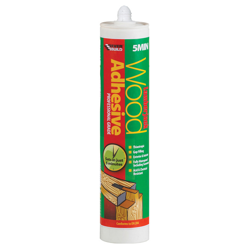 TRADE 5 MIN PU WOOD ADHESIVE (C3 GEL TUBE)