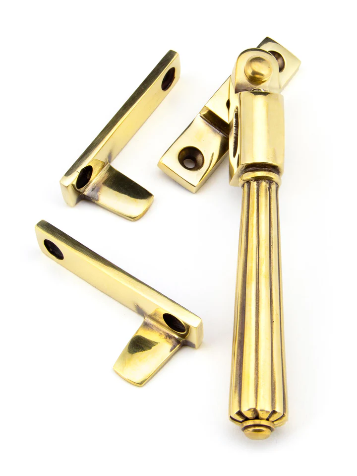 FTA 45344 AGED BRASS NIGHT-VENT LOCKING HINTON FASTENER