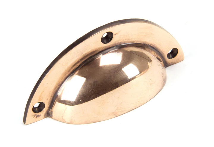 FTA 91961 POLISHED BRONZE 4 PLAIN DRAWER PULL
