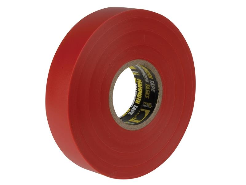 ELECTRICAL INSULATION TAPE - 19MM X 33M RED